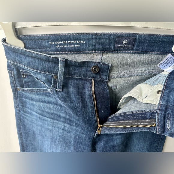 EUC AG for Anthropologie The Stevie High-Rise Skinny
Ankle Jeans, size 26 R - Picture 8 of 9